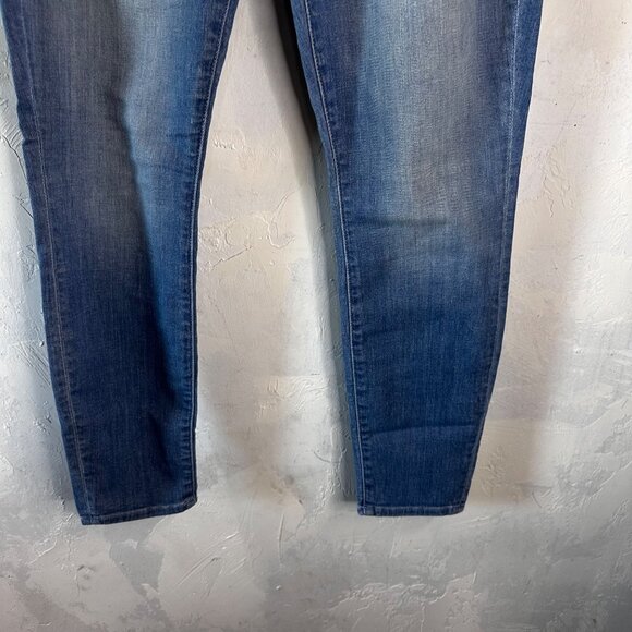 Mother Jeans Women 28 The Looker Crop Shake Well Light Blue Stretch Comfort - Picture 3 of 12